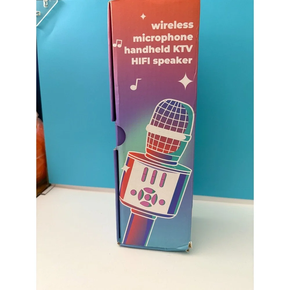 Karaoki Wireless Microphone Handheld KTV HIFI Speaker‎